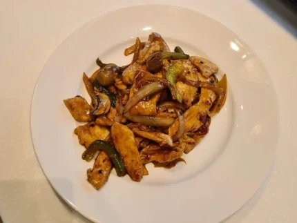 Chicken in Black bean sauce